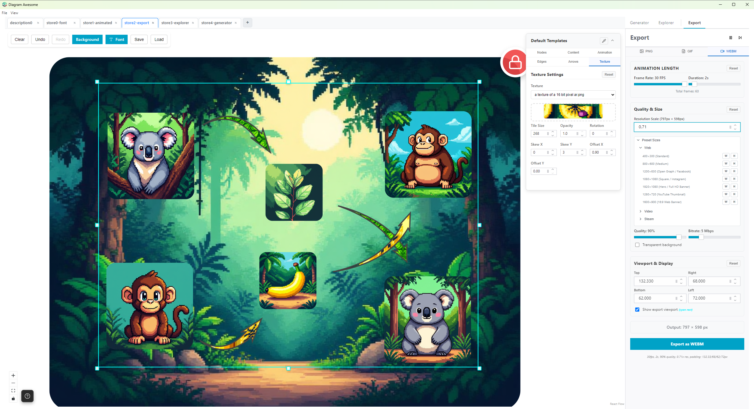 Diagram Awesome - Customization